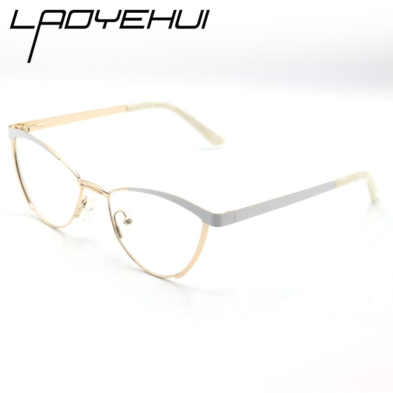 Decorative Eyeglasses Frame For Women Fake Glasses Women Retro Fashion Cat Eye Optical Prescription Glasses For Myopia