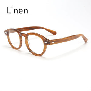 Design  hand made Sunglasses Men Round eyeglass Women Brand Designer Men women sunglasses