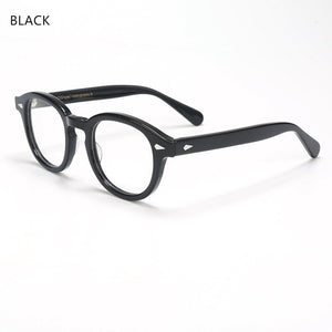 Design  hand made Sunglasses Men Round eyeglass Women Brand Designer Men women sunglasses