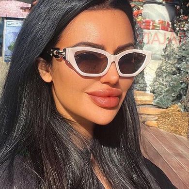 Designer Cat Eye Sunglasses Women 2023 Brand Vintage Women Sun Glasses Ladies Shades UV400 Eyewear Oculos De Sol