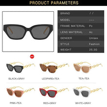 Load image into Gallery viewer, Designer Cat Eye Sunglasses Women 2023 Brand Vintage Women Sun Glasses Ladies Shades UV400 Eyewear Oculos De Sol