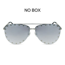 Load image into Gallery viewer, Designer Oversize Pilot Shape Sunglasses With Flexiable Temple Women  Glass плаття осінь 2023 очки стрекозы