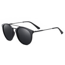 Load image into Gallery viewer, Designer Retro Pilot Sunglasses Men Polarized TR90 Frame Round Sun Glasses for Driving Shades for Women