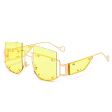 Load image into Gallery viewer, Designer Rimless Oversized Eyewear Punk Women Men Sunglasses Sun Glasses Trendy Oculos Vintage Shades Retro Gafas