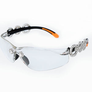 Diamond Cateye Sunglasses Women Men  Goggle Sun Glasses Lady Brand Designer Colorful Lens Cool Pilot Eyewear UV400