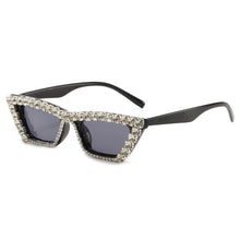 Load image into Gallery viewer, Diamond Decor Cat Eyes Icon Sexy Sunglasses Ladies 2023 Brand Design Female Hip Hop And Pop Music Sexy Sunglasses Women
