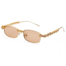 Load image into Gallery viewer, Diamond Rectangle Sunglasses Women 2023 Brand Designer Square Male Glasses Female Eyeglasses Clear Lens UV400