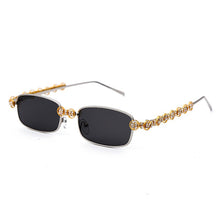 Load image into Gallery viewer, Diamond Rectangle Sunglasses Women 2023 Brand Designer Square Male Glasses Female Eyeglasses Clear Lens UV400