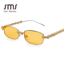 Load image into Gallery viewer, Diamond Rectangle Sunglasses Women 2023 Brand Designer Square Male Glasses Female Eyeglasses Clear Lens UV400