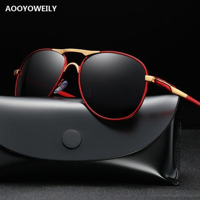 Driving Polarized Sunglasses Women Men Brand Designer Retro Metal Men's Fishing Sun Glasses Male Shades Man Goggles UV400