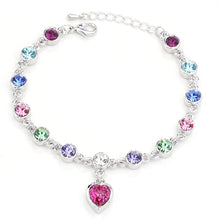 Carica l'immagine nel visualizzatore di Gallery, Luxury Fashion AAAA Crystal Bracelet Charm Bride Wedding Anniversary Commemorate Gift Supply Exquisite Jewelry Packaging