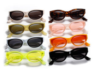 Cat Eye Sunglasses Women Vintage Black Square Sun Glasses Shades For Men Mirror Eyewear Ladies Sun Glasses UV400