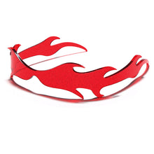 Load image into Gallery viewer, Fire Flame Sunglasses Women Rimless Wave Sun Glasses Men One Piece Shades Vintage Women Shiny Eyewear UV400