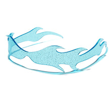 Load image into Gallery viewer, Fire Flame Sunglasses Women Rimless Wave Sun Glasses Men One Piece Shades Vintage Women Shiny Eyewear UV400