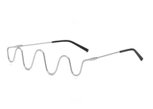 Load image into Gallery viewer, Fire Flame Sunglasses Women Rimless Wave Sun Glasses Metal Shades For Vintage Women Mirror Eyewear UV400
