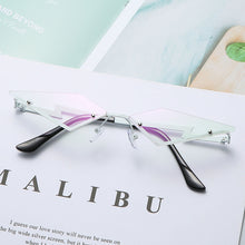 Load image into Gallery viewer, Narrow Sunglasses Irregular Diamond Cutting Sunglasses Personality Street Shoot Sun Glasses Female Eyewear UV400