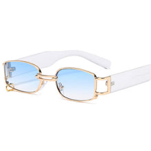 Load image into Gallery viewer, Rectangle Sunglasses Women Brand Designer Metal Big Frame Glasses Punk Shades Women Sun Glasses UV400 Unisex