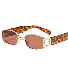 Load image into Gallery viewer, Rectangle Sunglasses Women Brand Designer Metal Big Frame Glasses Punk Shades Women Sun Glasses UV400 Unisex