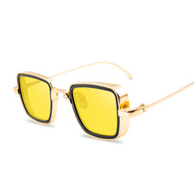 Load image into Gallery viewer, Tony Stark Style for Women Sunglasses Men Square Brand Design Sun Glasses Oculos Retro Male Iron Man Oculos De