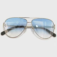 Load image into Gallery viewer, Goggle Pilot Sunglasses Women Men Brand Designer Big Gradient Sun Glasses Female UV400