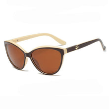 Load image into Gallery viewer, HD Polarized Women Sunglasses Ladies Vintage Brand Design Cat Eye Woman Female Black Sun Glasses oculos Eyewear