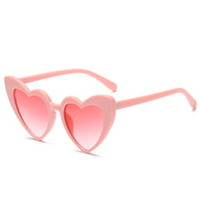 Load image into Gallery viewer, Heart Glasses Effect Women Heart Lenses Sunglasses For Women Driving Sunglass Female Pink Sun Glasses UV400 Black Eyewear