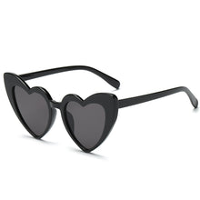 Load image into Gallery viewer, Heart Glasses Effect Women Heart Lenses Sunglasses For Women Driving Sunglass Female Pink Sun Glasses UV400 Black Eyewear