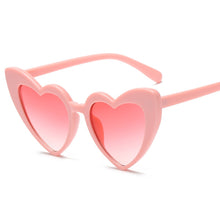 Load image into Gallery viewer, Heart Glasses Effect Women Heart Lenses Sunglasses For Women Driving Sunglass Female Pink Sun Glasses UV400 Black Eyewear