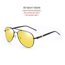 Load image into Gallery viewer, Men&#39;s Photochromic Polarized Sunglasses For Men Women Driving Chameleon Vintage Pilot Sun Glasses Fashing Hiking Goggles