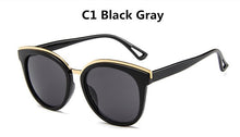 Load image into Gallery viewer, Mercury Cat Eye Lens Retro Sunglasses Unisex Sun Glasses For Men Women Classic Quality Toad Mirror Sunglasses