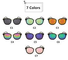Load image into Gallery viewer, Mercury Cat Eye Lens Retro Sunglasses Unisex Sun Glasses For Men Women Classic Quality Toad Mirror Sunglasses