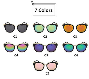 Mercury Cat Eye Lens Retro Sunglasses Unisex Sun Glasses For Men Women Classic Quality Toad Mirror Sunglasses
