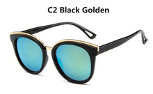 Load image into Gallery viewer, Mercury Cat Eye Lens Retro Sunglasses Unisex Sun Glasses For Men Women Classic Quality Toad Mirror Sunglasses