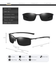 Load image into Gallery viewer, Polarized Sunglasses Men 2023 Alloy Frame Men Sunglasses Mirror Eyewear Mens Sunglasses Glasses For Men