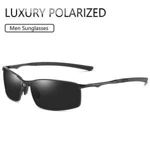 Polarized Sunglasses Men 2023 Alloy Frame Men Sunglasses Mirror Eyewear Mens Sunglasses Glasses For Men
