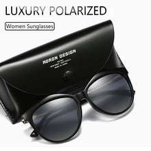 Carica l'immagine nel visualizzatore di Gallery, Polarized Sunglasses Women 2023 Metal temples sunglasses women 2023 Gradient Lens Sun Glasses Women   Brand