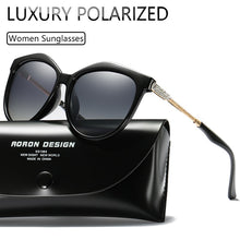 Carica l'immagine nel visualizzatore di Gallery, Polarized Sunglasses Women 2023 Metal temples sunglasses women 2023 Gradient Lens Sun Glasses Women   Brand