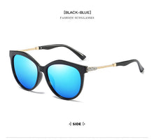 Carica l'immagine nel visualizzatore di Gallery, Polarized Sunglasses Women 2023 Metal temples sunglasses women 2023 Gradient Lens Sun Glasses Women   Brand