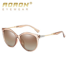 Carica l'immagine nel visualizzatore di Gallery, Polarized Sunglasses Women 2023 Metal temples sunglasses women 2023 Gradient Lens Sun Glasses Women   Brand