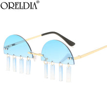 Load image into Gallery viewer, Punk Rimless Gradient Sunglasses Women Men Small Frame Rimless Sun Glasses Female Chic Vintage Eyewear UV400