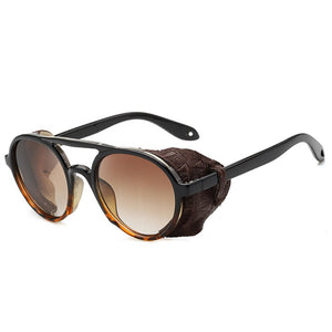 Punk Sunglasses Men Vintage Glasses for Men Women  Brand Sunglasses Men Punk Retro Lunette Soleil Homme