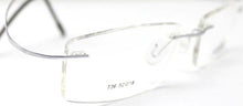 Load image into Gallery viewer, Pure Titanium 52mmGun Gray Gunmetal Silver Gold Golden Rimless Flexible Eyeglass Frame Optical Eyewear Spectacles RX-able