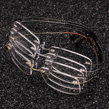 Load image into Gallery viewer, Pure Titanium 52mmGun Gray Gunmetal Silver Gold Golden Rimless Flexible Eyeglass Frame Optical Eyewear Spectacles RX-able