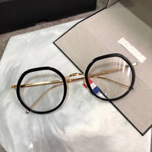 Load image into Gallery viewer, Pure Titanium Big Round Frame Retro Eyeglasses Men Women Optical Prescription Myopia Reading Eyewear Glasses Frame 911