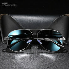 Load image into Gallery viewer, Retro Pilot Men Sunglasses With Poalrized Protective Lenses Summer Winter Blue Mirror Sun Glasses Female 355