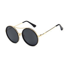 Load image into Gallery viewer, Round Two Tone Sunglasses For Ladies Sexy Classy Sun Glasses Stylish Designer Brand Eyewear