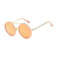 Load image into Gallery viewer, Round Two Tone Sunglasses For Ladies Sexy Classy Sun Glasses Stylish Designer Brand Eyewear
