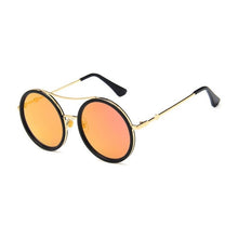Load image into Gallery viewer, Round Two Tone Sunglasses For Ladies Sexy Classy Sun Glasses Stylish Designer Brand Eyewear