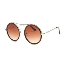Load image into Gallery viewer, Round Two Tone Sunglasses For Ladies Sexy Classy Sun Glasses Stylish Designer Brand Eyewear