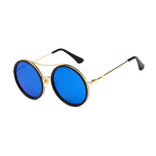 Load image into Gallery viewer, Round Two Tone Sunglasses For Ladies Sexy Classy Sun Glasses Stylish Designer Brand Eyewear